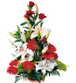 High Arrangement of Cut Flowers
