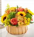 The FTD� Harvest Sunflower� Basket 