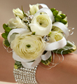 The FTD� White Wedding Corsage